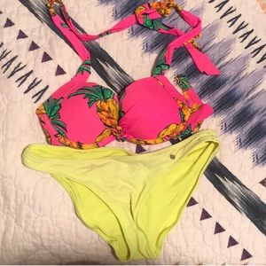 American Eagle Pineapple swimsuit
